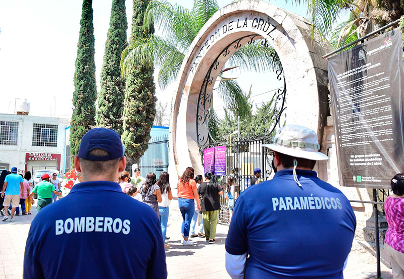 Implementaron Operativo en los Panteones Municipales Este 10 de Mayo ...