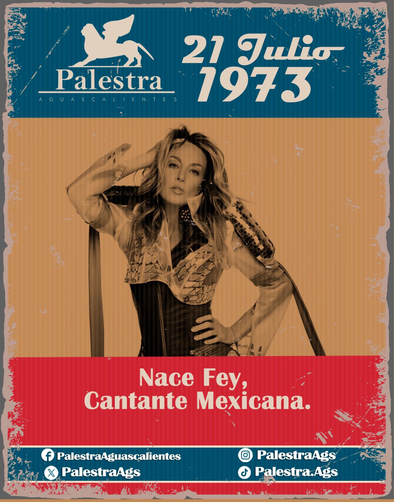 21 de Julio Nace Fey Cantante Mexicana