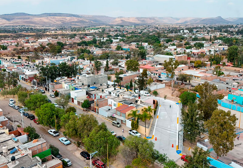 Entregan Nueva Calle con Concreto Hidráulico en JM
