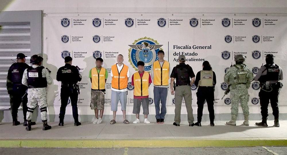 FGE Captura a Cuatro Peligrosos Parceros de la Colombia Insurgentes