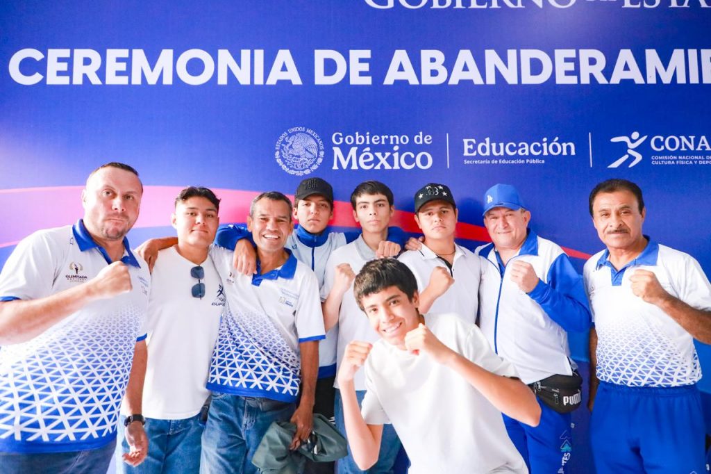 Abanderan a Seleccionados de Aguascalientes Rumbo a Olimpiada Nacional CONADE 2026