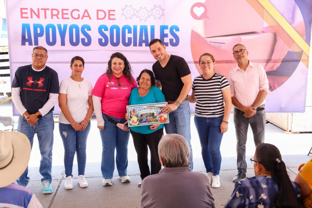 Entrega de Vales y Despensa en Calvillo