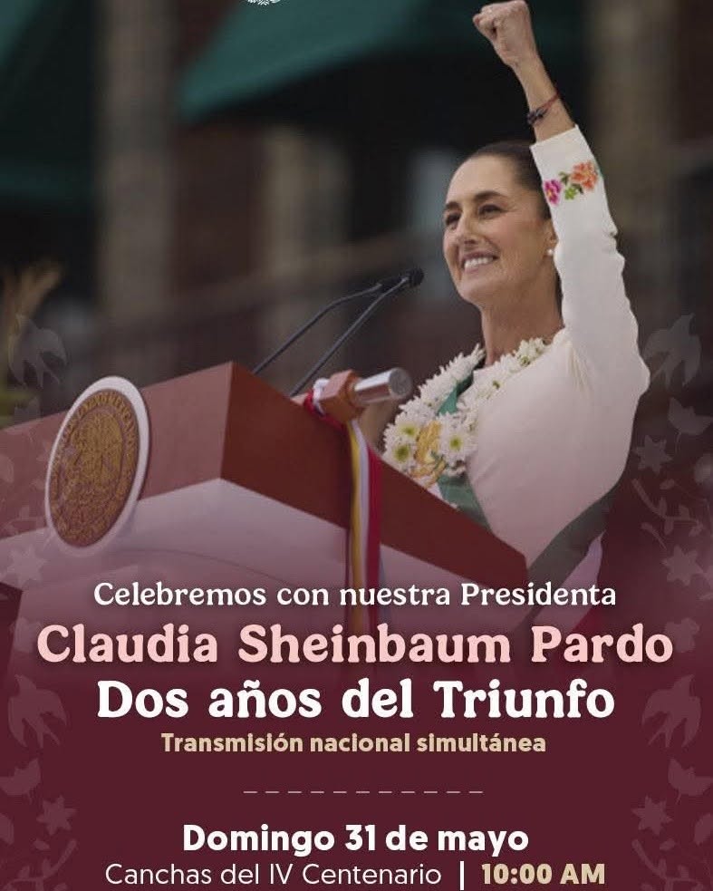 Celebración por el Triunfo de Claudia Sheinbaum Pardo