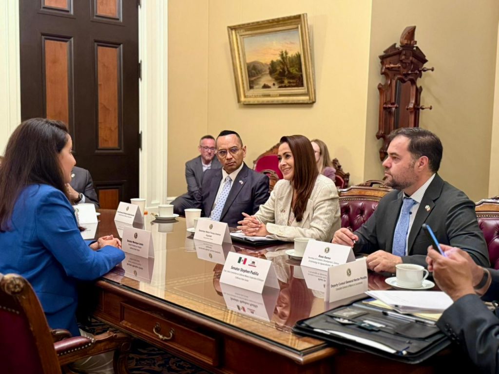 Gobierno del estado Fortalece Lazos con California para Generar Nuevas Inversiones y Comercio 
