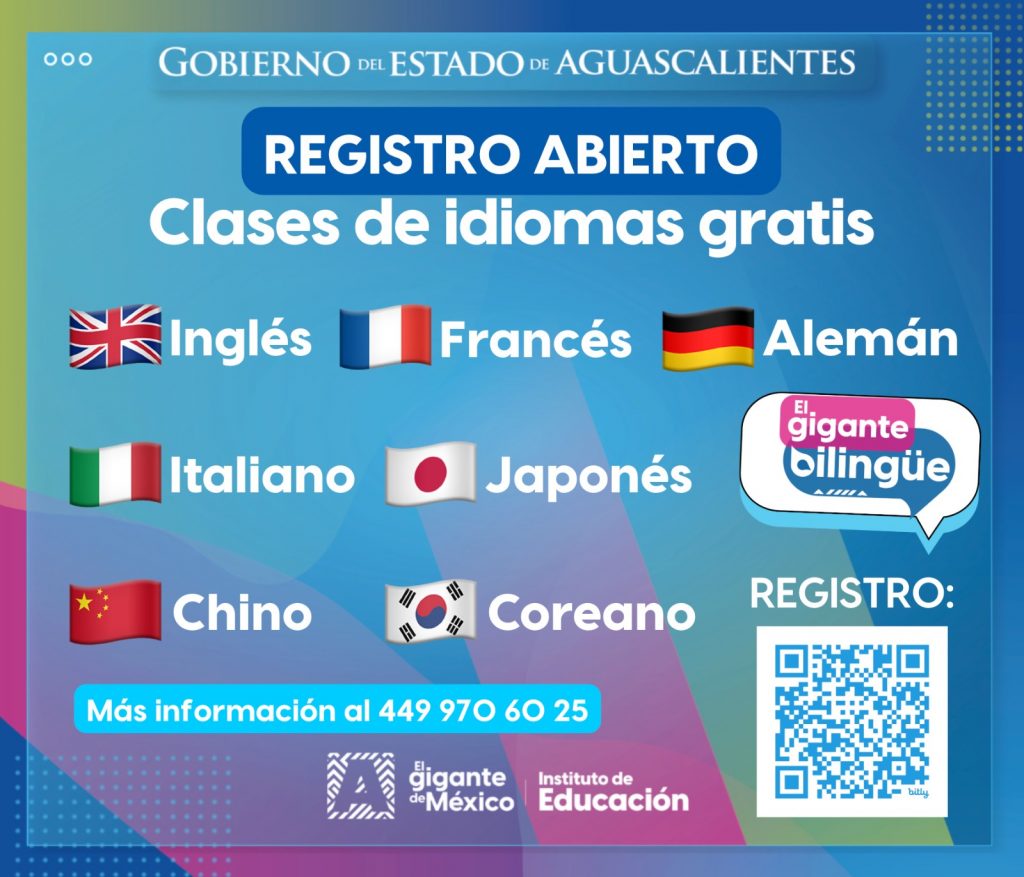 Aprende Un Segundo Idioma Gratis en Aguascalientes