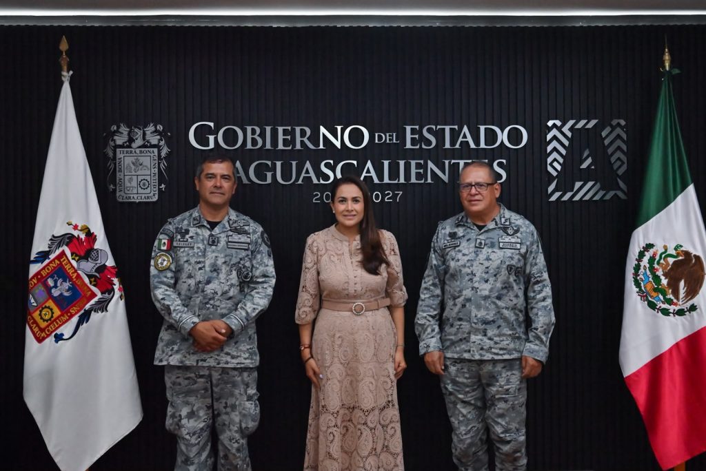 Gobierno del Estado Fortalece Coordinación con la Guardia Nacional Para Reforzar la Seguridad en Aguascalientes